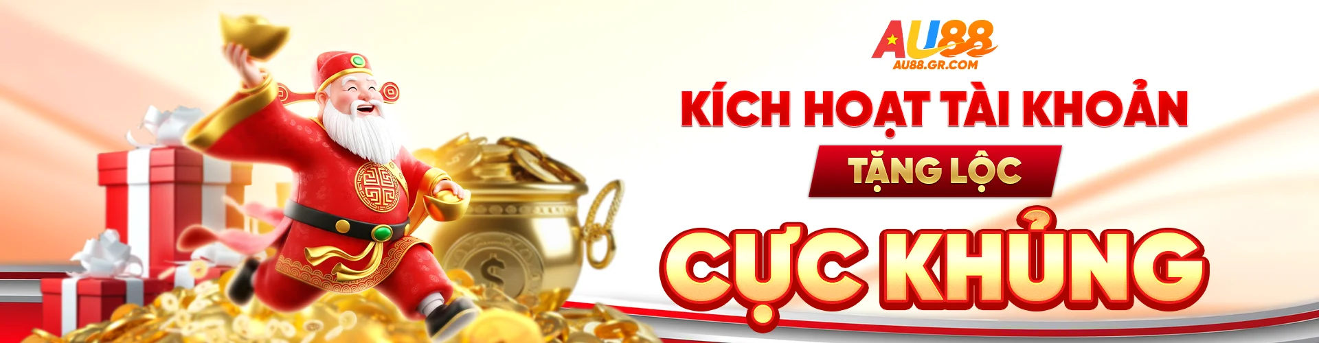 Kích hoạt tài khoản tặng lộc cực khủng